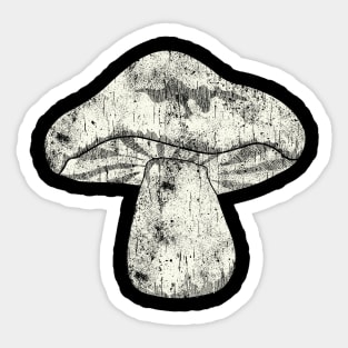 vintage mushroom Sticker